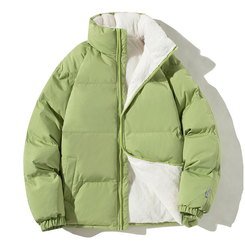 Women's Quilted Thermal Bomber Jacket with Teddy Lining & Collar
