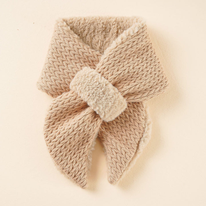 Women's Stylish Bow Design Cozy Scarf