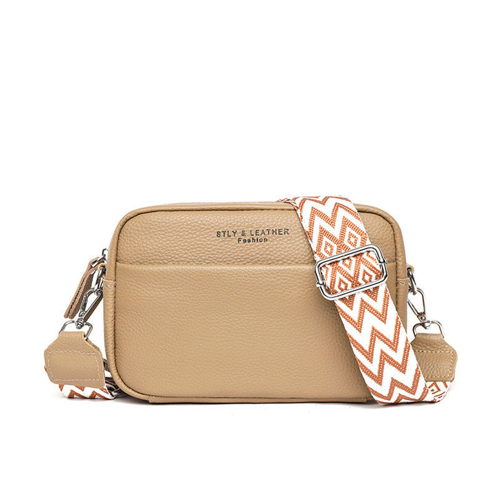 Stella | Women's Pebbled Leather Crossbody Bag