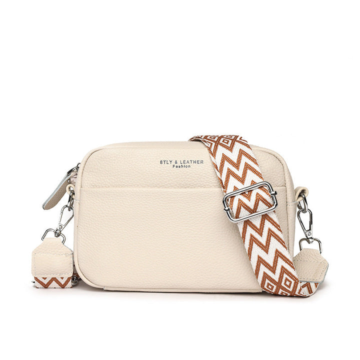 Stella | Women's Pebbled Leather Crossbody Bag