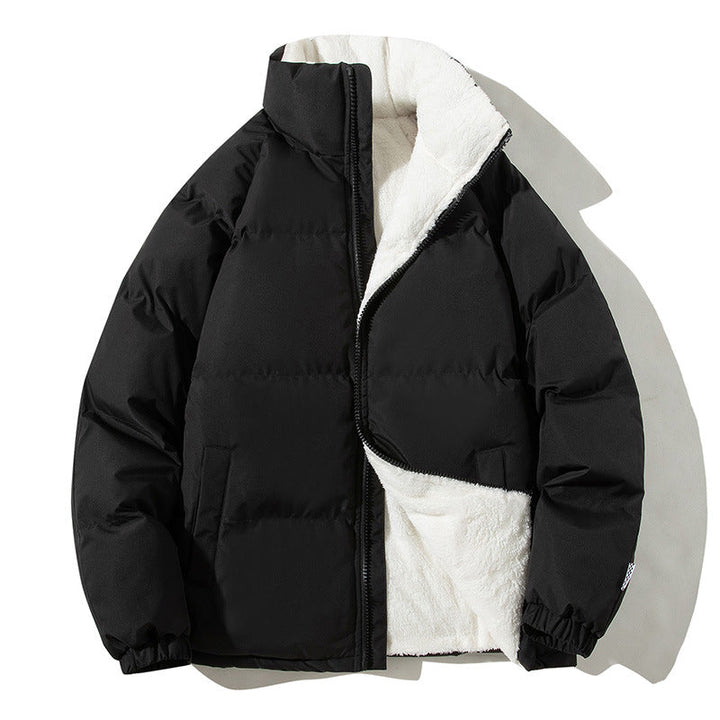 Women's Quilted Thermal Bomber Jacket with Teddy Lining & Collar
