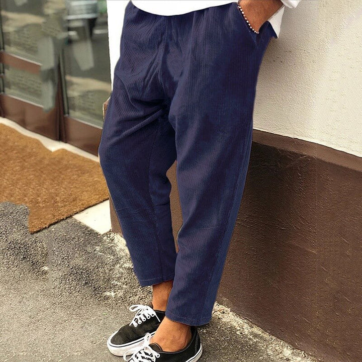 John | Men's Comfortable Casual Cord Pants