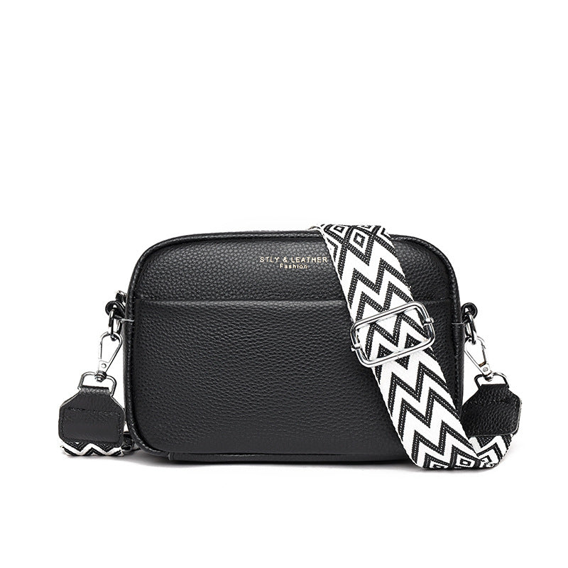 Stella | Women's Pebbled Leather Crossbody Bag