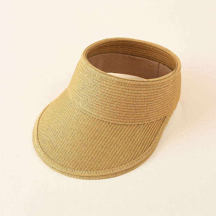 Women's Wide Brim Sun Visor with Breathable Fabric