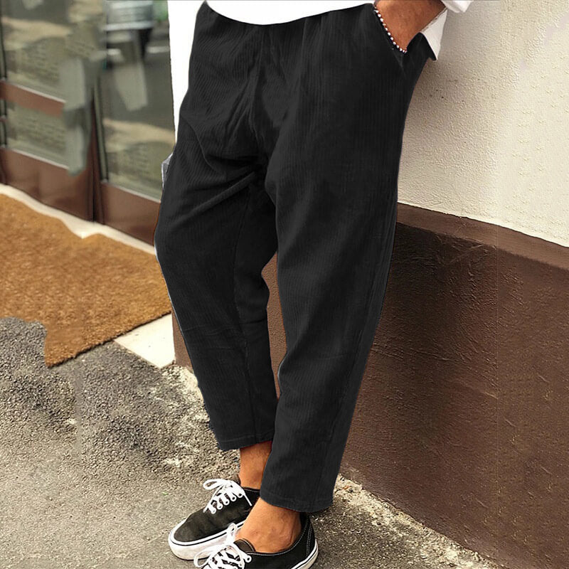 John | Men's Comfortable Casual Cord Pants