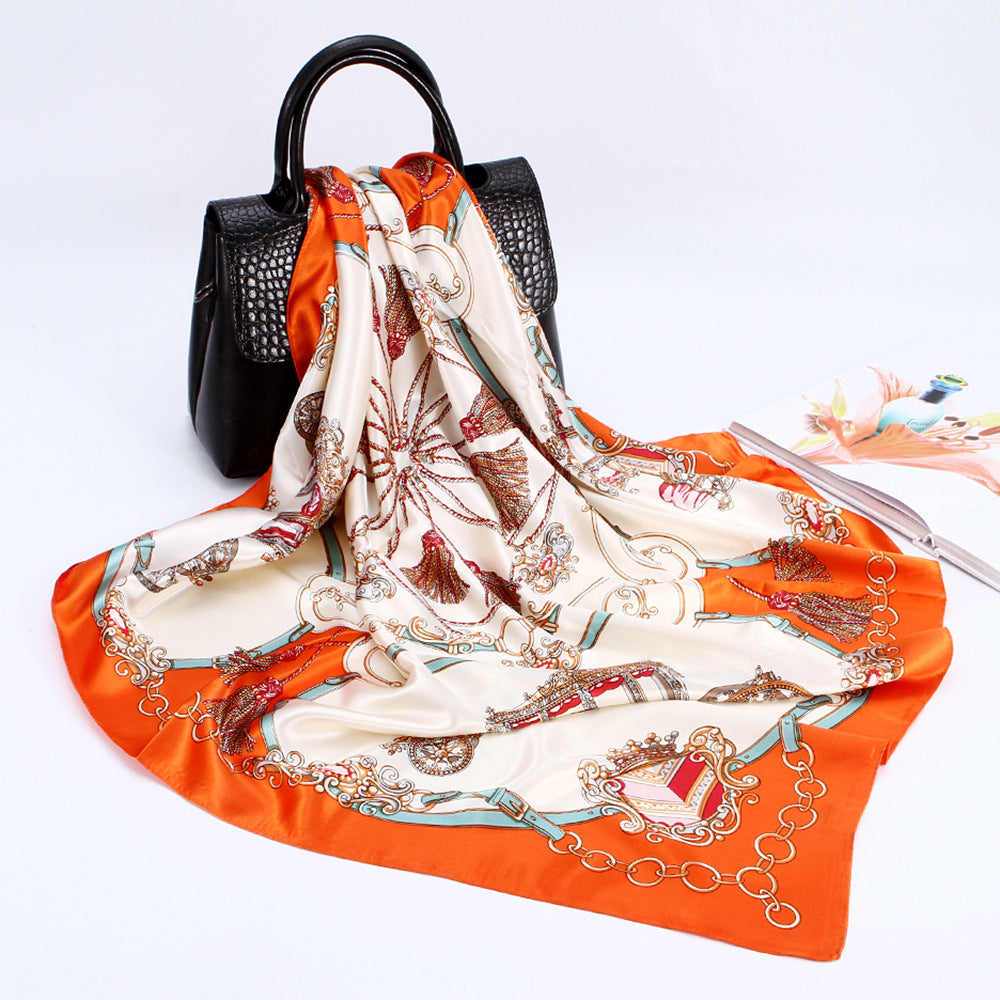 Women's Baroque Patterned Scarf