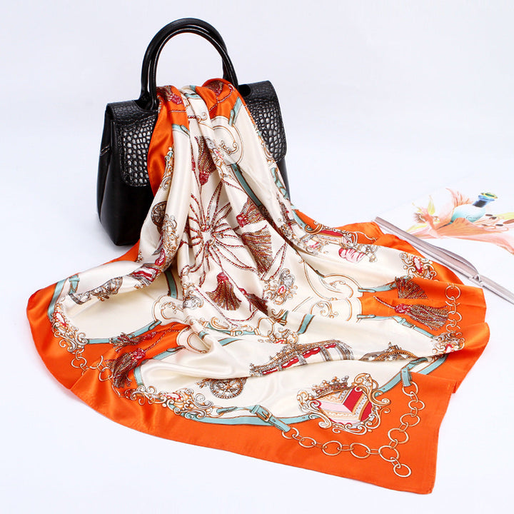 Women's Baroque Patterned Scarf