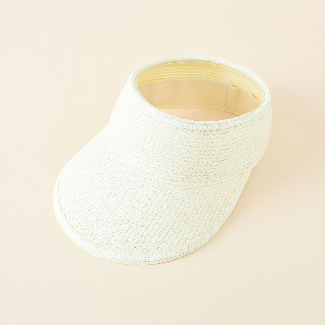 Women's Wide Brim Sun Visor with Breathable Fabric