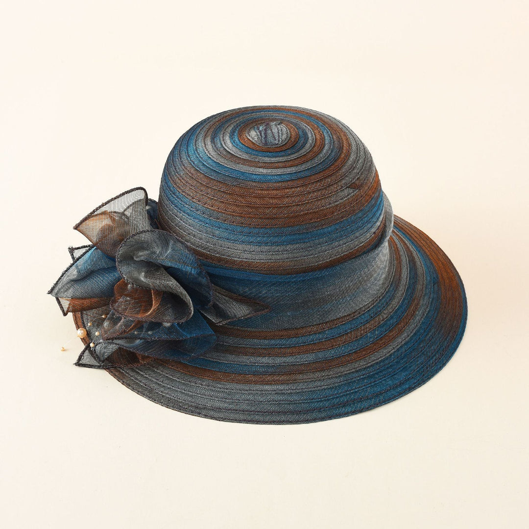 Women's Striped Pattern Sun Hat