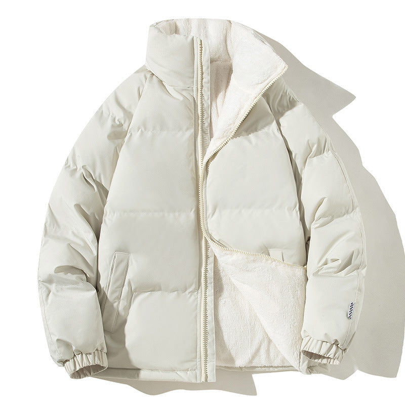 Women's Quilted Thermal Bomber Jacket with Teddy Lining & Collar