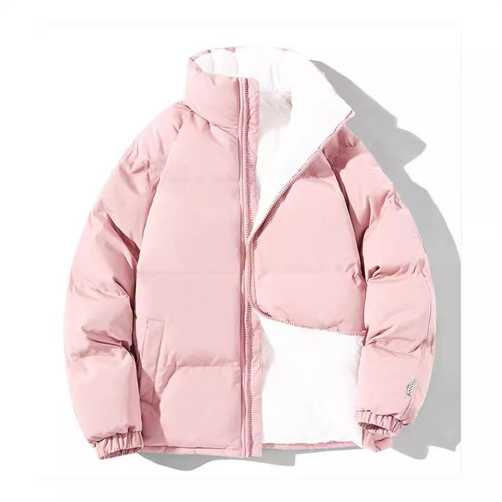Women's Quilted Thermal Bomber Jacket with Teddy Lining & Collar