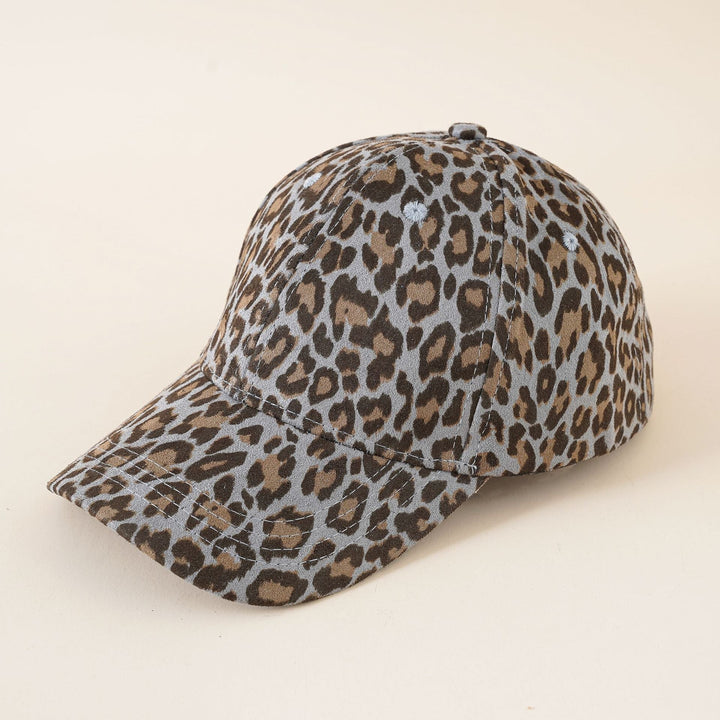 Women's Leopard Print Baseball Cap