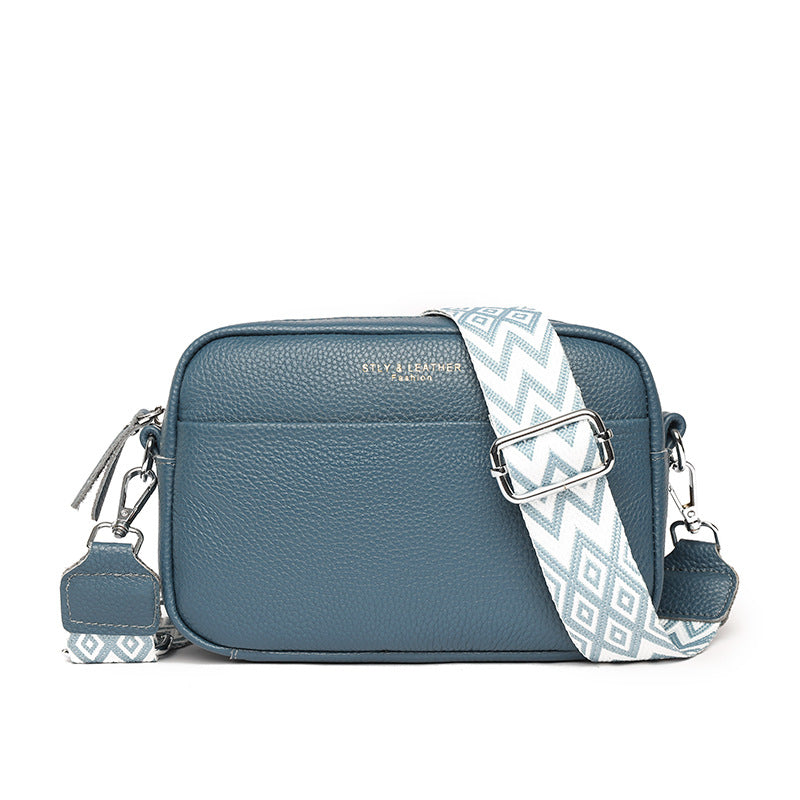 Stella | Women's Pebbled Leather Crossbody Bag