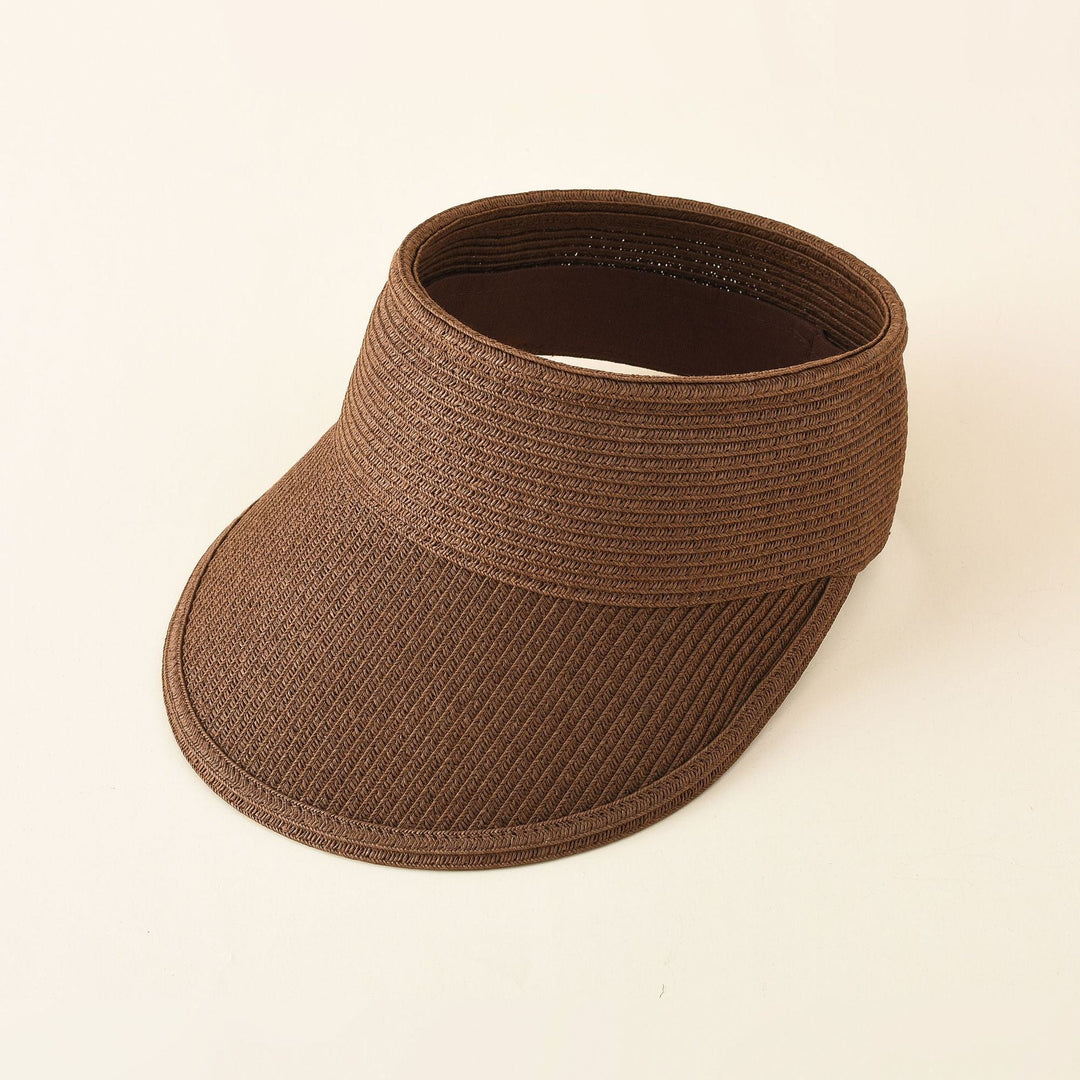 Women's Wide Brim Sun Visor with Breathable Fabric