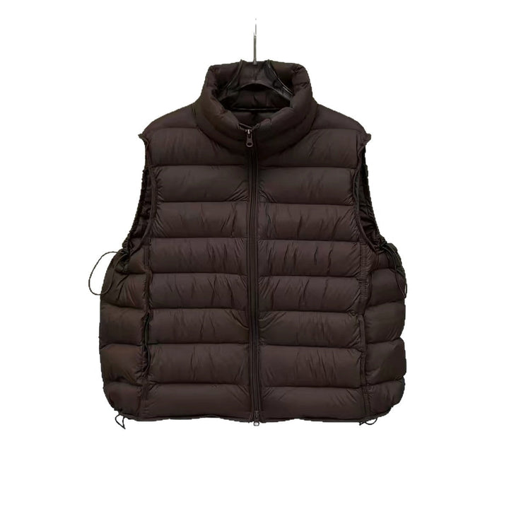 Women's Lightweight Quilted Thermal Vest with Dual Zipper