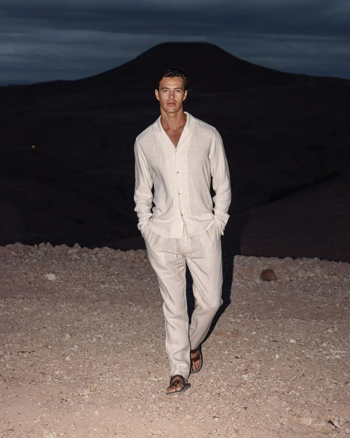 James | Men's Elegant Linen Set for Any Occasion