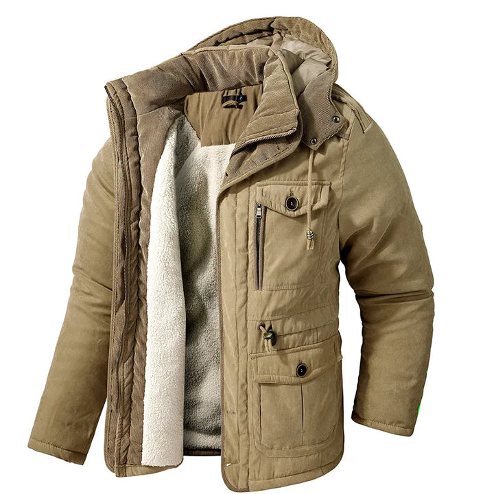Men's Warm Lined Stylish Jacket