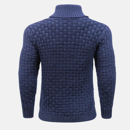 Unverzichtbarer Strickpullover für Herren mit weichem, vielseitigem Alltagsstil