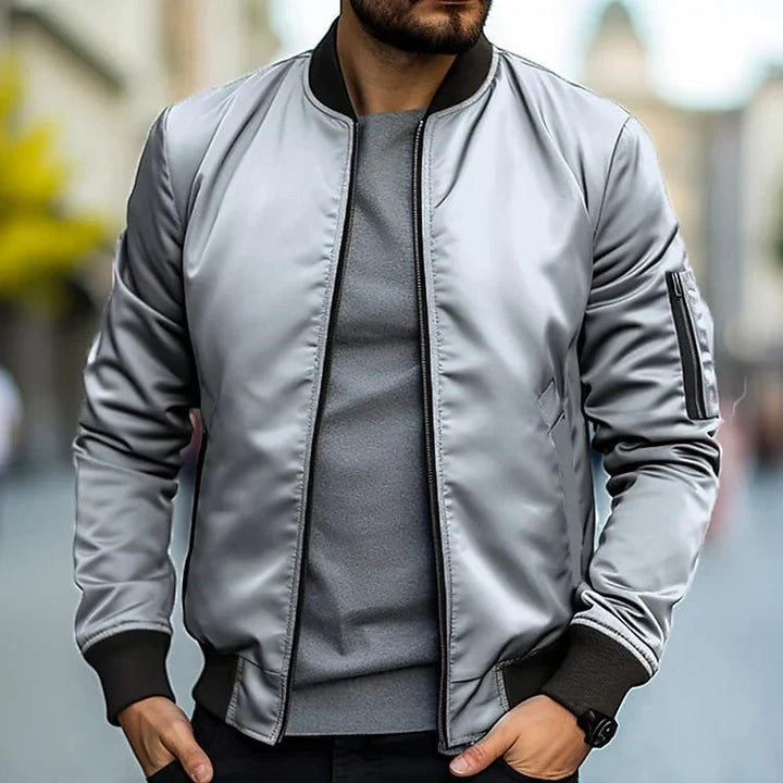 Men's Lightweight Stylish Bomber Jacket