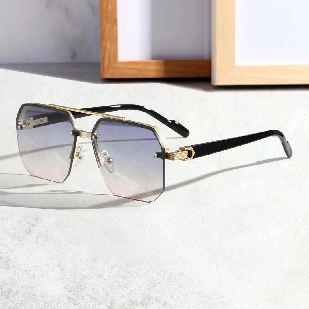 Men's Geometric Fashion Sunglasses