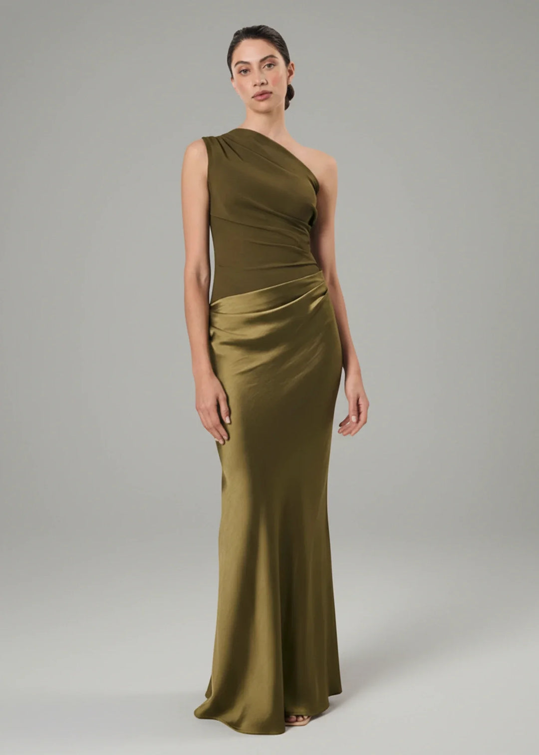 Sophia | Women's One Shoulder Evening Maxi Dress
