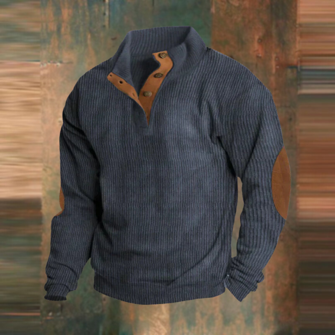 Men's Comfortable Retro Pullover Sweater
