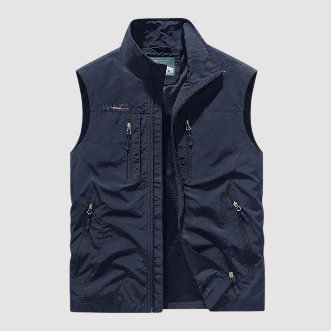 Men's Lightweight Breathable Outdoor Utility Vest