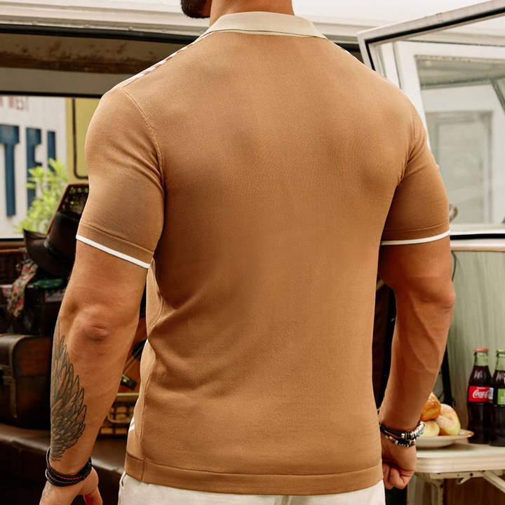 Otto | Men's Elegant Cotton Polo Shirt-Omni Prime Goods