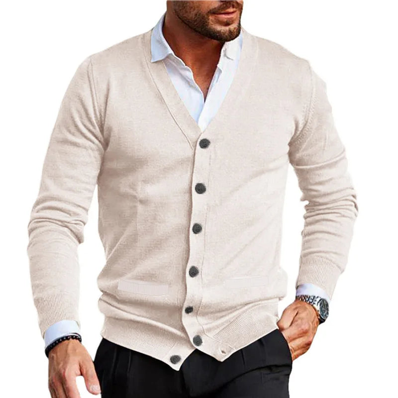 Owen | Men's Knit Blazer with Two Buttons-Omni Prime Goods