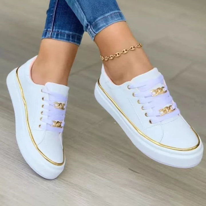 Sporty Women's Casual Sneakers Made of Textile | Comfortable Footwear