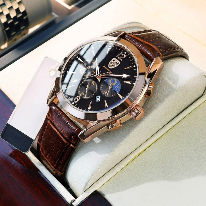 Men's Elegant Analog Wristwatch