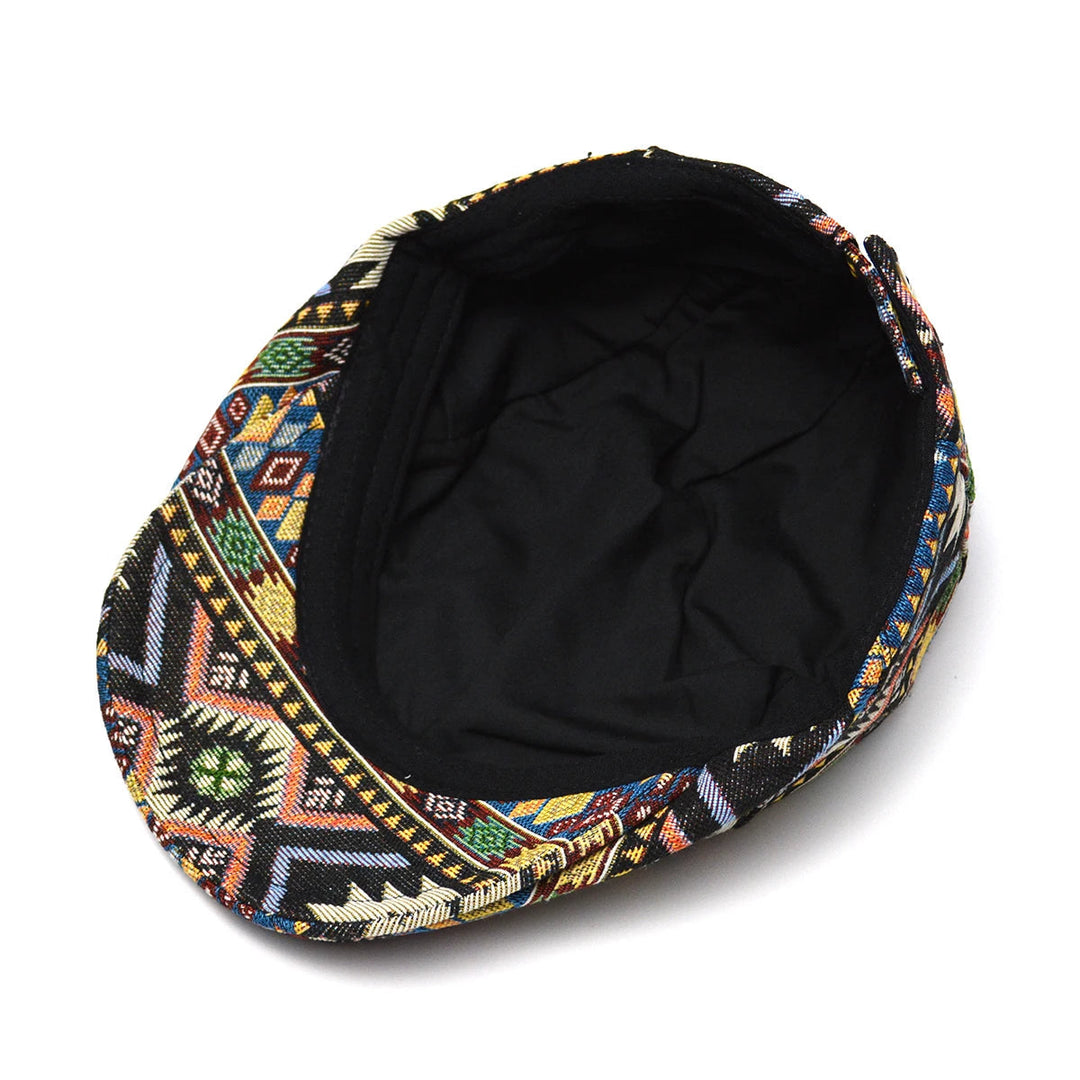 Men's Geometric Fashion Beret