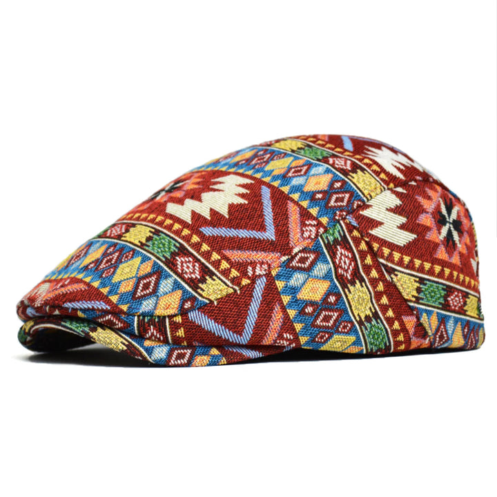 Men's Geometric Fashion Beret