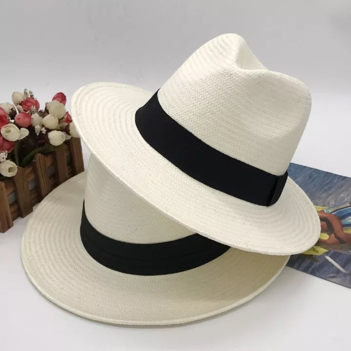 Men's Handcrafted Wide Brim Summer Panama Hat