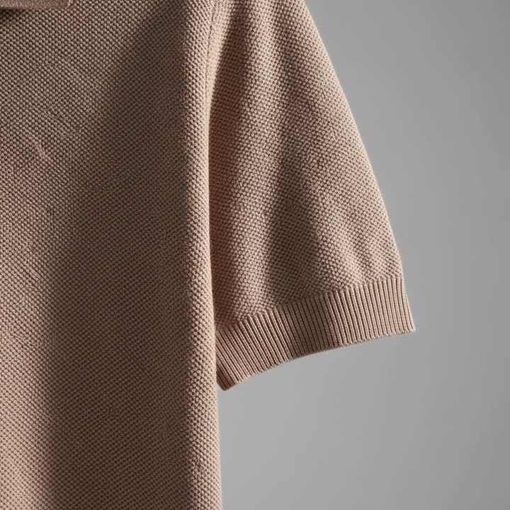 Men's Knit Polo Shirt