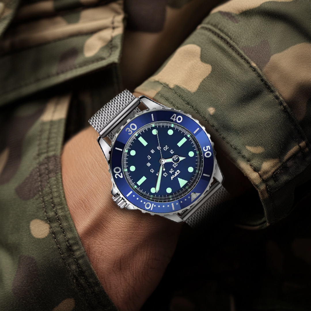 Men's Waterproof Military Dive Watch