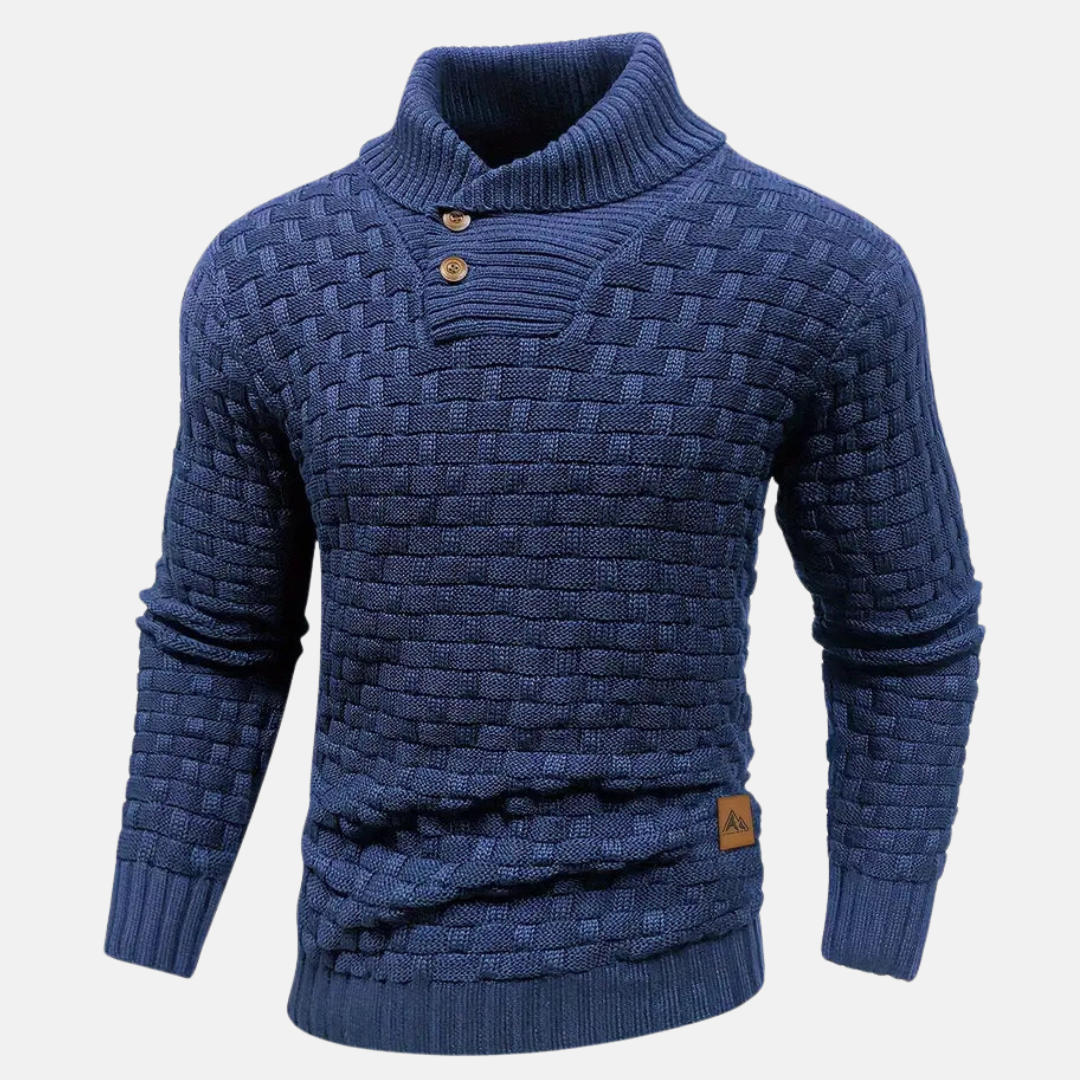 Men's Essential Knit Sweater - Soft and Versatile Design