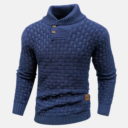 Men's Essential Knit Sweater with Soft Versatile Everyday Style