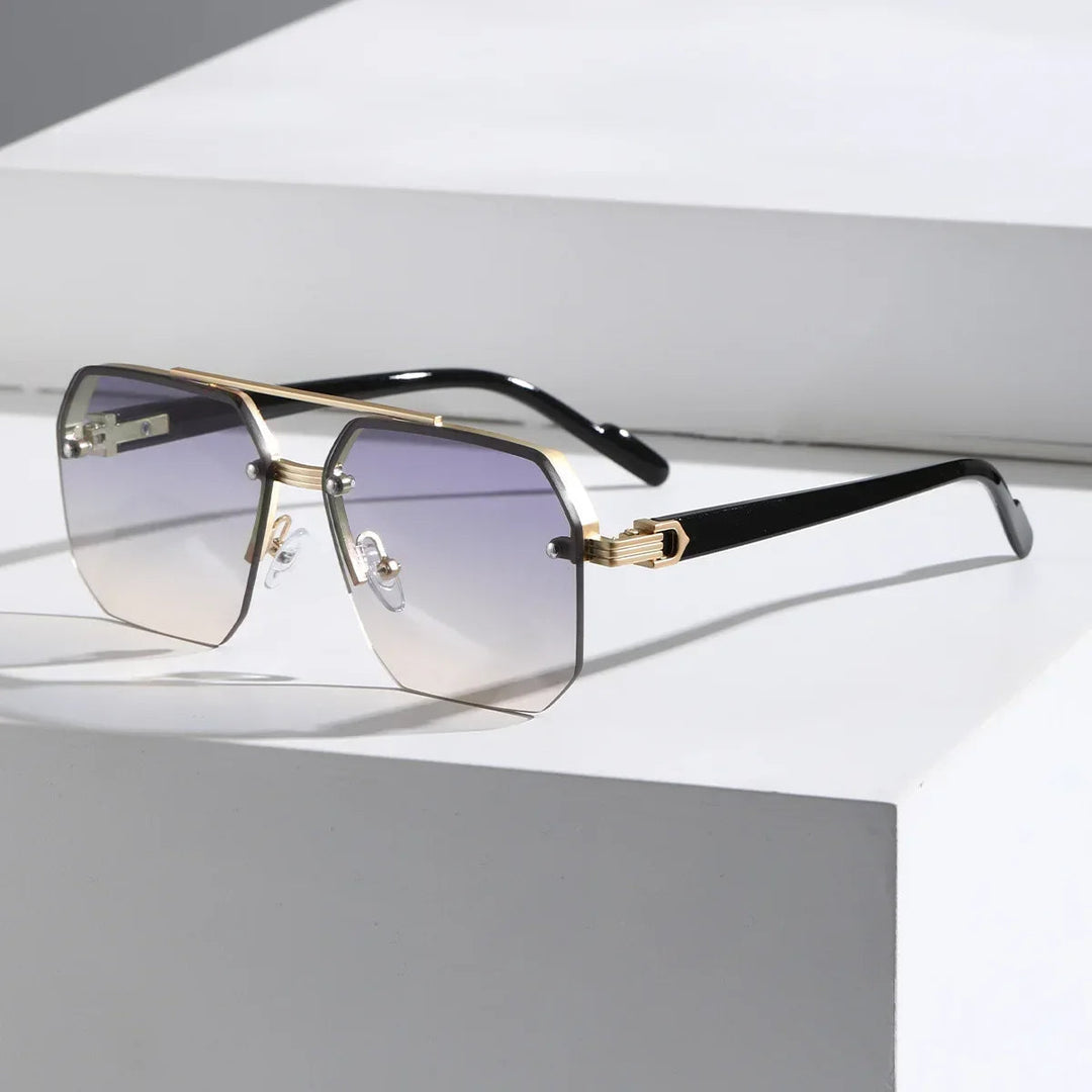 Men's Geometric Fashion Sunglasses
