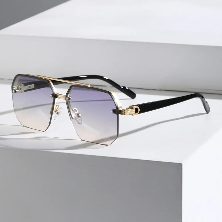 Men's Geometric Fashion Sunglasses