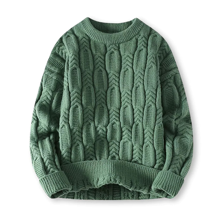Men's Classic Knit Sweater - Warm and Timeless Style