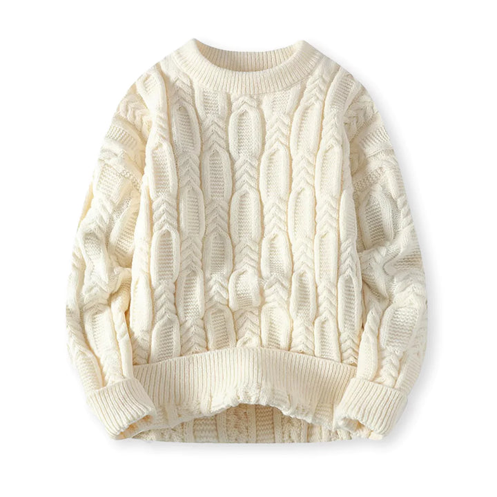 Men's Classic Knit Sweater - Warm and Timeless Style
