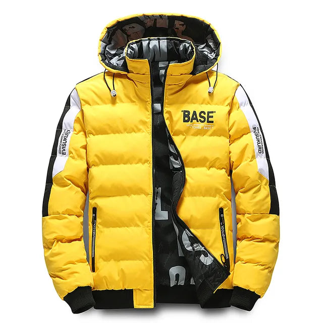 Men's Insulated Winter Jacket for Cold Weather