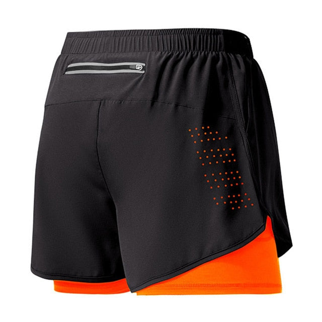 Alex | Men's Quick-Drying Running Shorts with Zipper