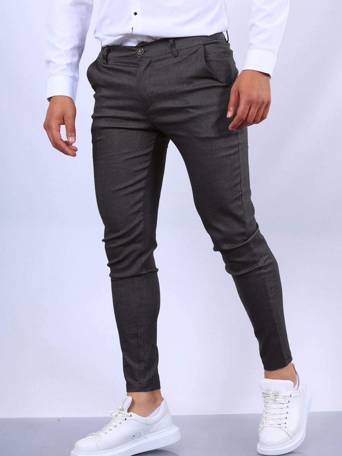 Ryan | Men's Casual Slim-Fit Pants-Omni Prime Goods