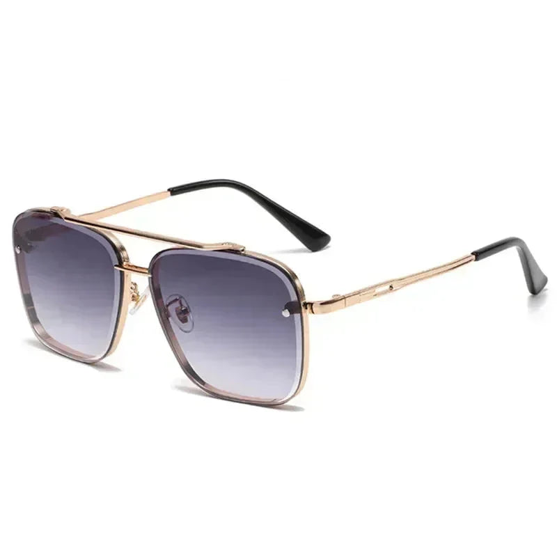 Men's Square Aviator Style Stylish Sunglasses