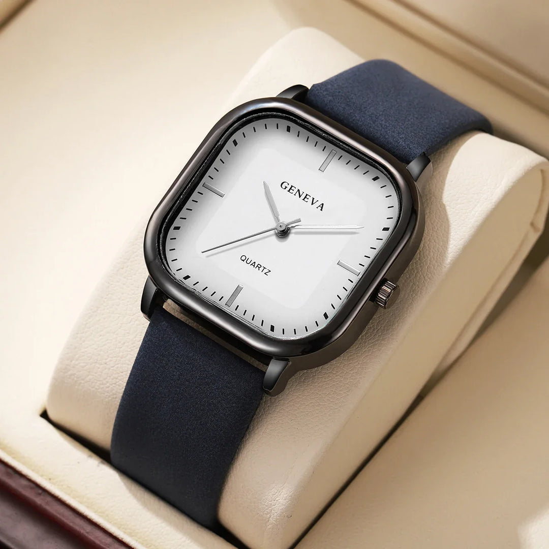 Elegant Square Dial Watch for Timeless Style