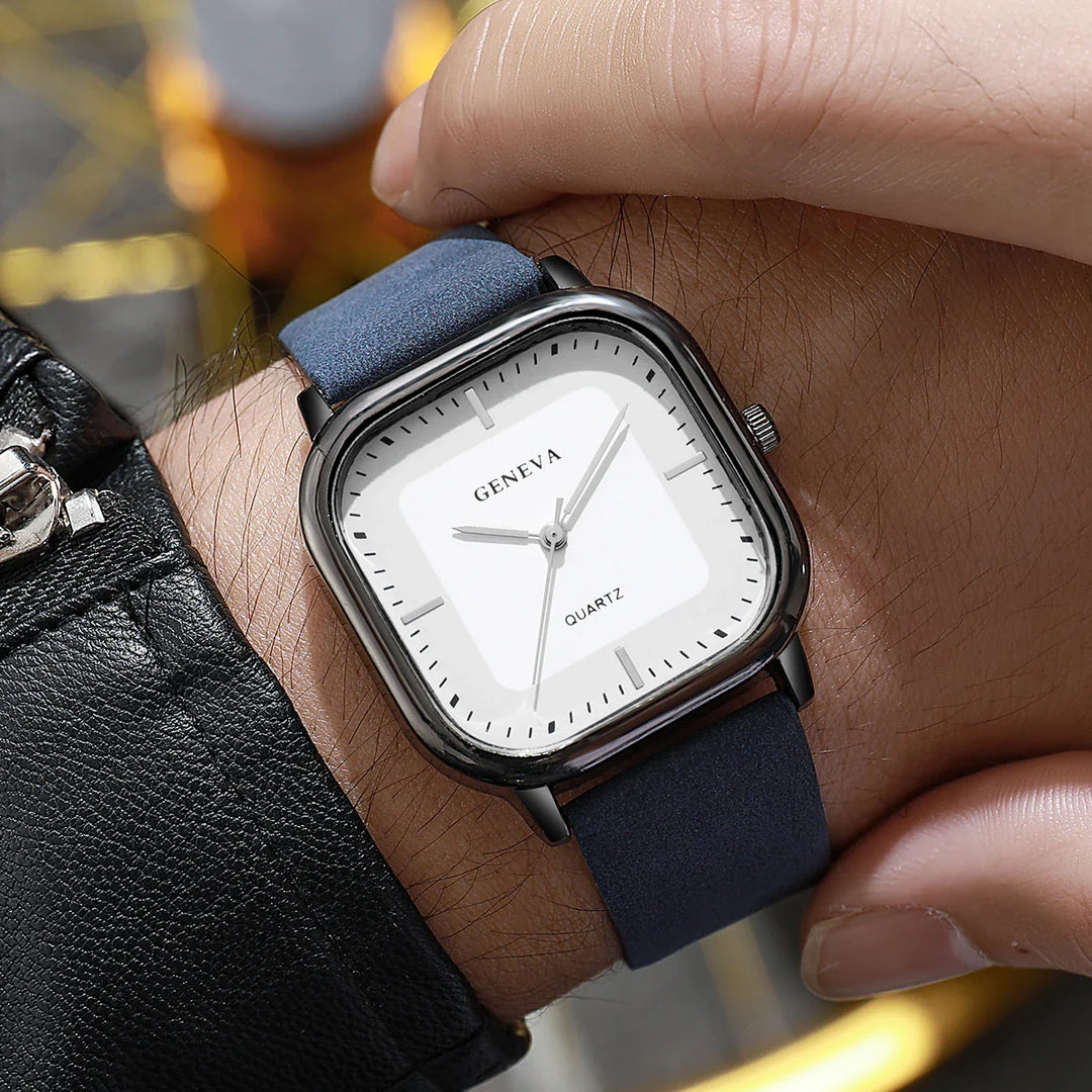 Elegant Square Dial Watch for Timeless Style