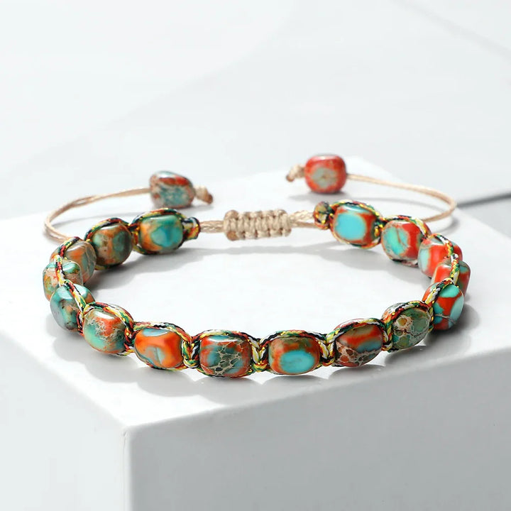 Bohemian Natural Stone Bracelet for Stylish Accessories