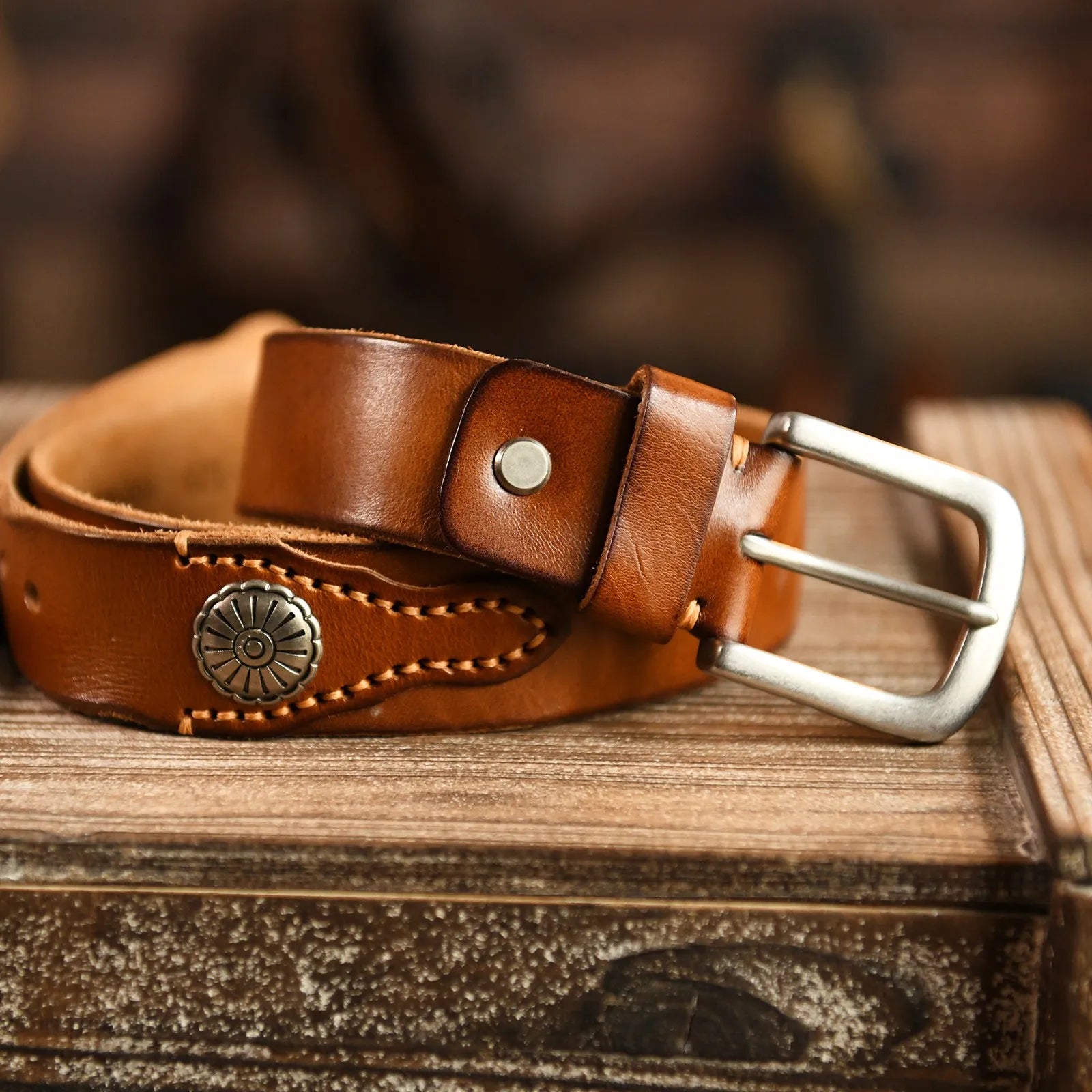 Premium Cowhide Leather Belt-Omni Prime Goods
